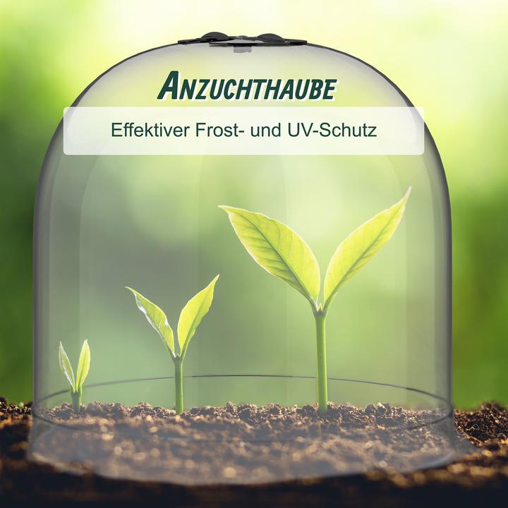 Produktbild Relaxdays Anzuchthaube Glocke 10er Set