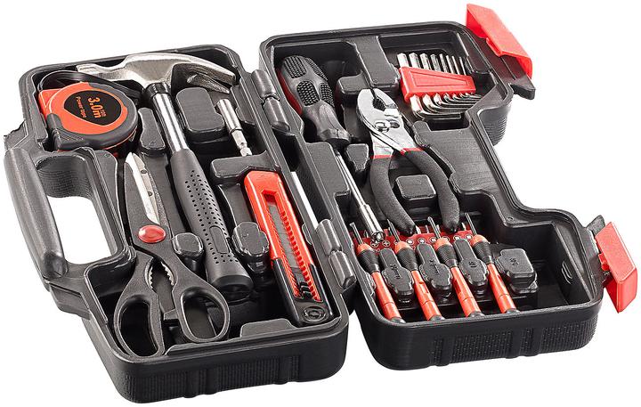 Produktbild AGT Werkzeugset im Koffer (39 Teile)