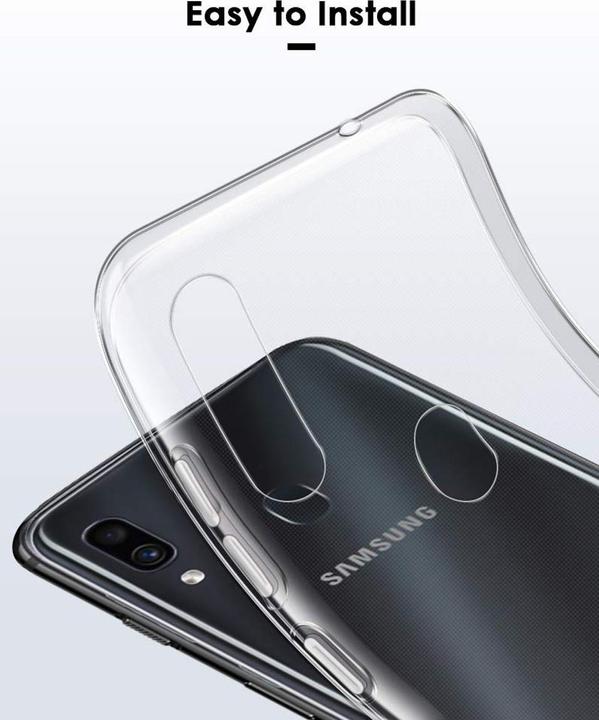 Produktbild König Design Handyhülle für Samsung Galaxy A20e Schutzcase Backcover Bumper Etuis Transparent (Samsung Galaxy A20e)