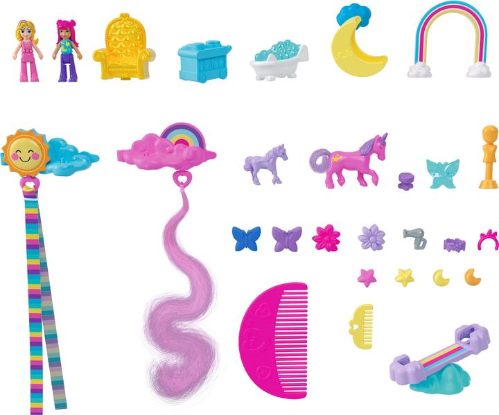 Productafbeelding Polly Pocket Eenhoornhaar speldoos