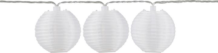 Produktbild Steffen GardenLine LED Lampion-Lichterkette 10x0.06W LED warm weiss 5.5m IP55 (5.50 m)