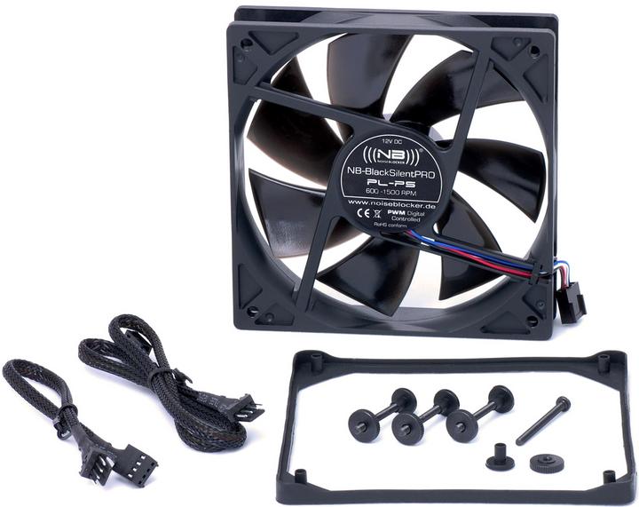 Produktbild Noiseblocker BlackSilent Pro Fan PLPS (120 mm, 1 x)