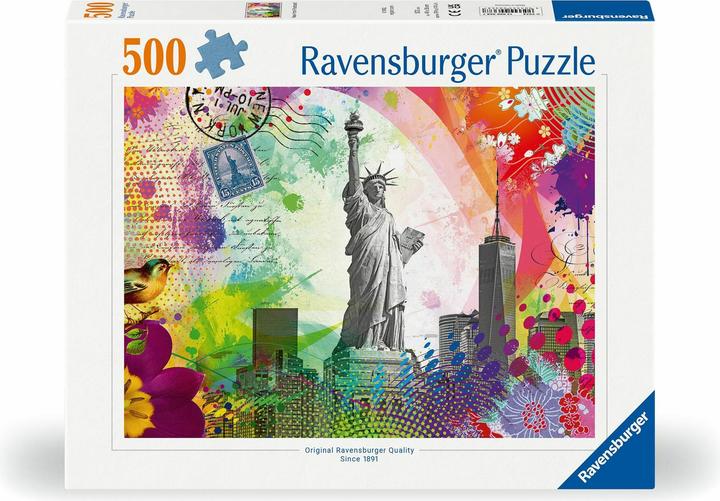 Ravensburger Postkarte aus New York (500 Teile)