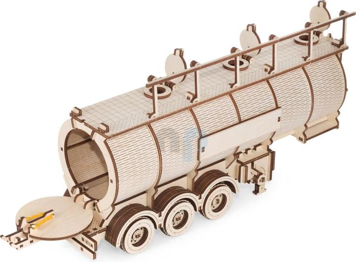 Produktbild Eco Wood Art 3D Holz Modellbausatz - Tankauflieger für Road King Stattelschlepper