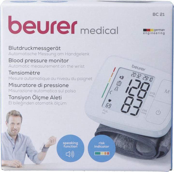 Produktbild Beurer BC 21 (Blutdruckmessgerät Handgelenk)