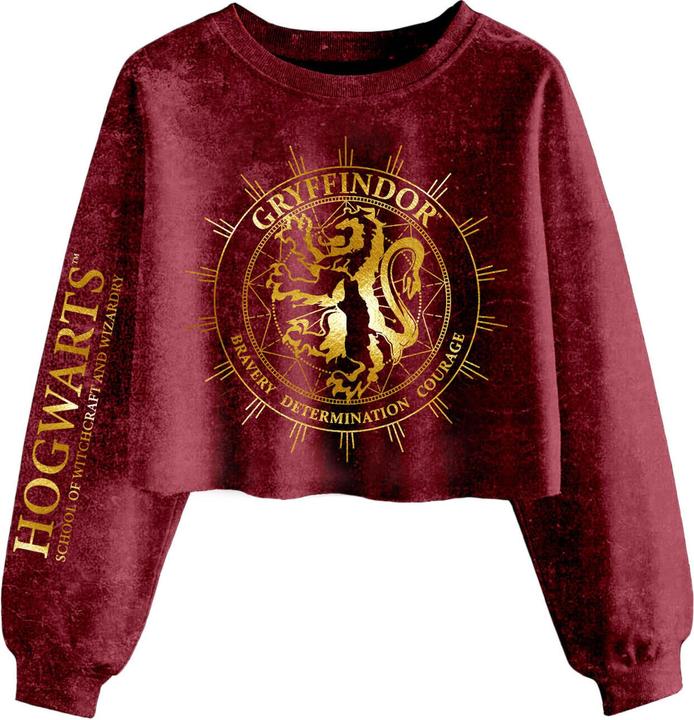 Gryffindor Constellation Kurzes Sweatshirt (S)