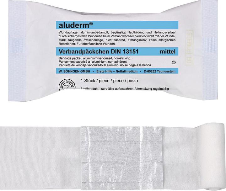 Produktbild Söhngen aluderm Verbandpäckchen DIN 13151, mittel