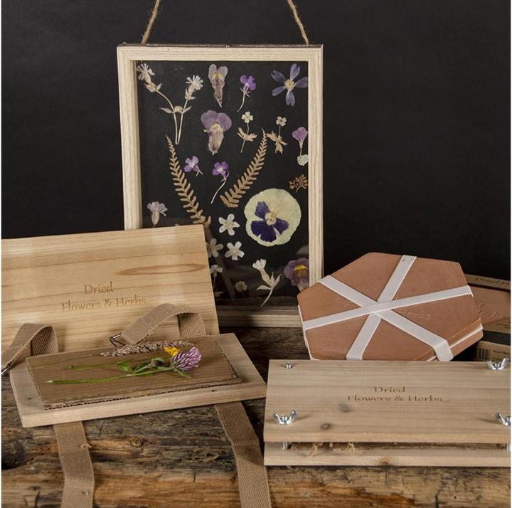 Produktbild Esschert Design Blumen-und Kräuterpresse mit Schrauben