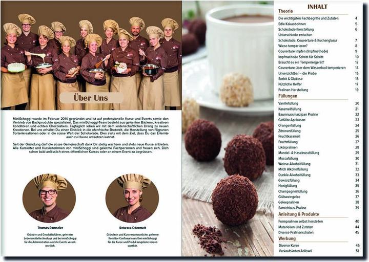 Immagine prodotto miniSchoggi Rezeptheft Pralinen und Truffes (Tedesco)