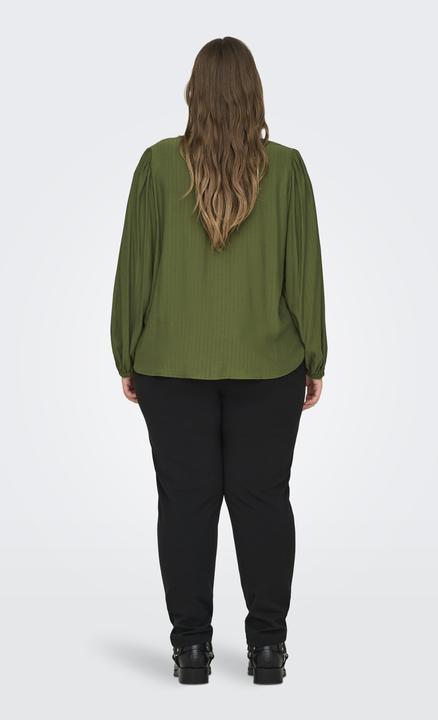 Immagine prodotto Only Vestibilità regolare Scollo a V Polsini elasticizzati Maniche a sbuffo Top Top (48)