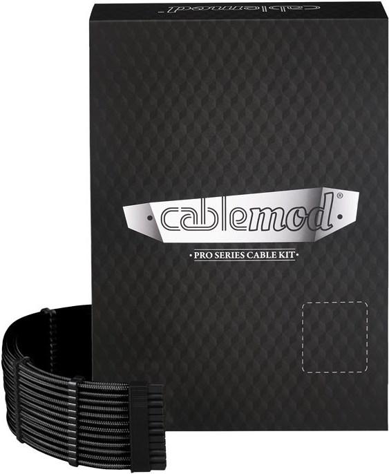 Actual product image CableMod RT-Series Pro ModMesh 12VHPWR Dual Cable Kit for ASUS/Seasonic - black