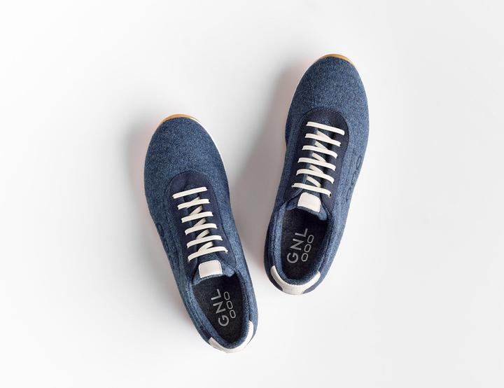 Actual product image GNL Water-Line Wool Navy Blue (40)