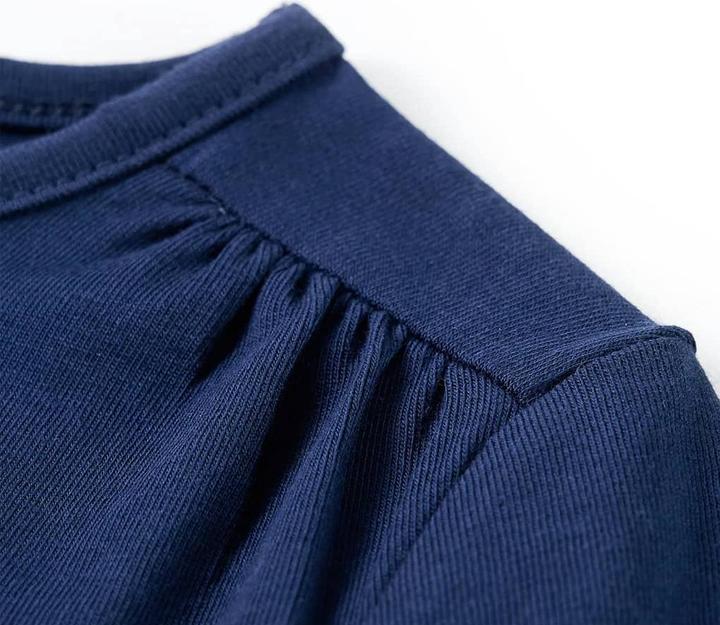 Immagine prodotto VidaXL Camicia da bambino a maniche lunghe blu navy 92,Materiale: 95 % cotone (92)