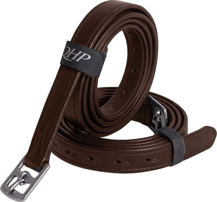 Actual product image Qhp Solid Stirrup Leathers