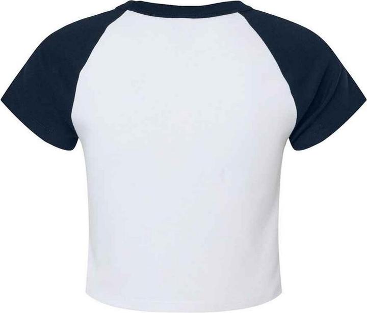 Immagine prodotto Bella Canvas Maglietta Corta Raglan Donna (XS)