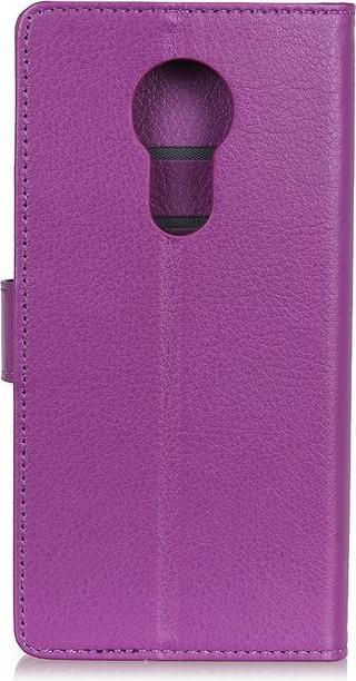 Actual product image MU Classic Litchi Leather Bookcover Series (Nokia 3.4)