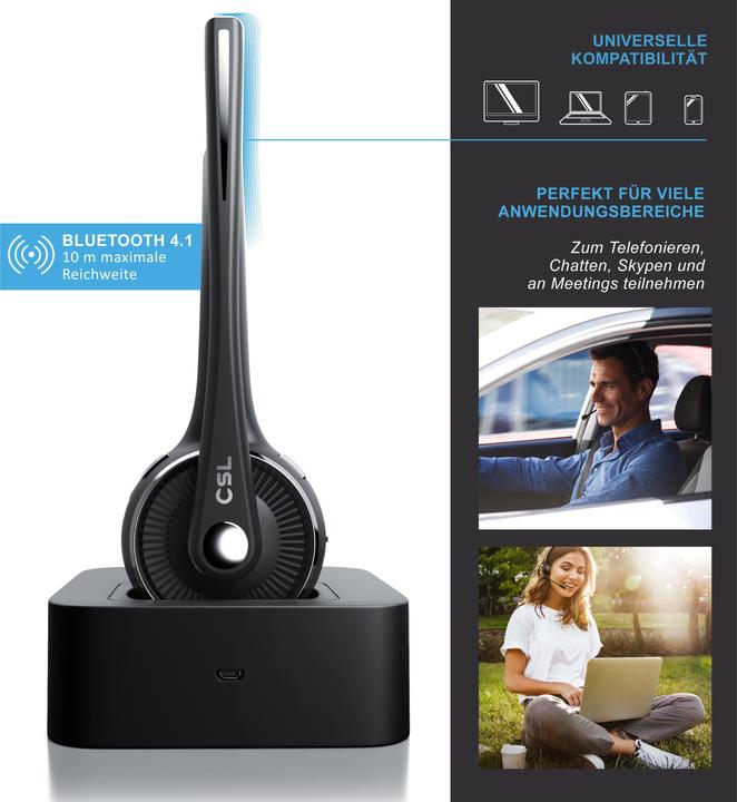 Produktbild CSL Headset (Kabellos, USB-A)