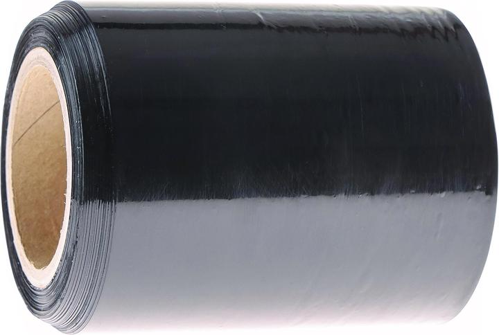 Produktbild Office Products Stretchfolie mini rap, 0, 3 kg brutto, breite 100mm, dicke 23 µm, schwarz