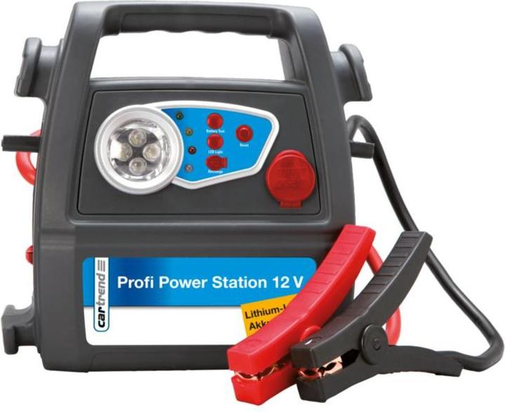 Produktbild Cartrend Profi Power Station mit Kompressor (600 A, 2600 mAh)