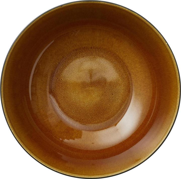 Produktbild Bitz Salatschüssel schwarz/amber 30cm (30 cm, 27.34 l, 1 x)