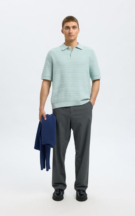 Immagine prodotto Selected Homme Textured Polohemd aus Strick (XXL)