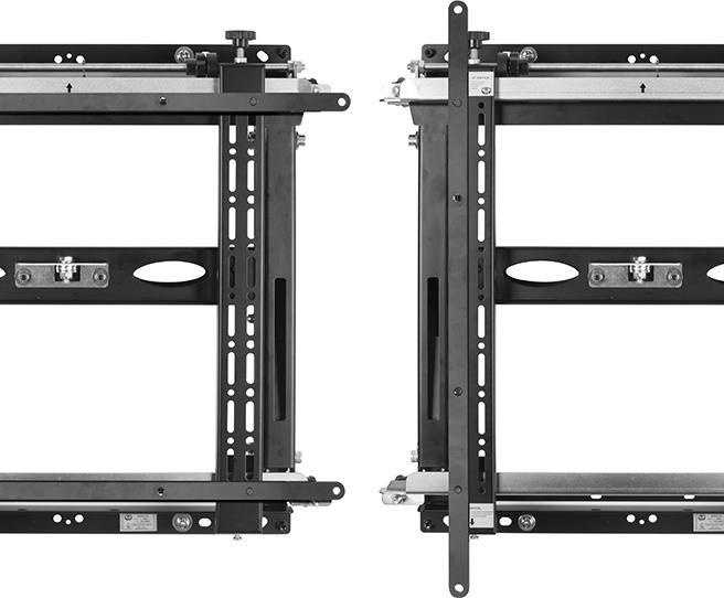 Actual product image b-tech BT7564 - Mounting component (2 x interface adapter arm) for flat panel (Wall)