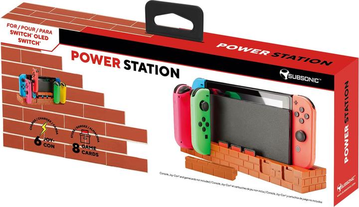 Actual product image Subsonic Power Station - Storage and charging station for Nintendo Switch console (Switch)