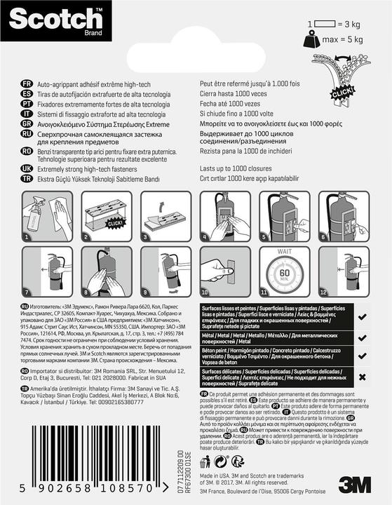 Produktbild Scotch Dual Lock Klettband (25.25 mm)