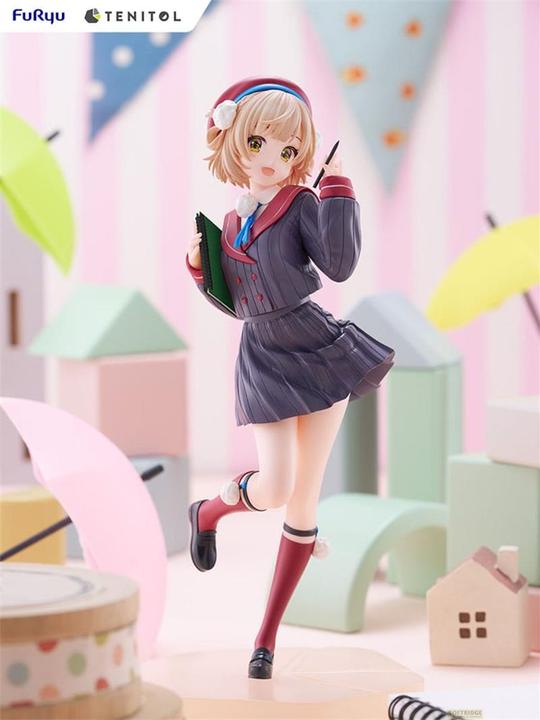 Actual product image Furyu Virtual YouTuber Tenitol PVC Statue Shigure Ui 20 cm