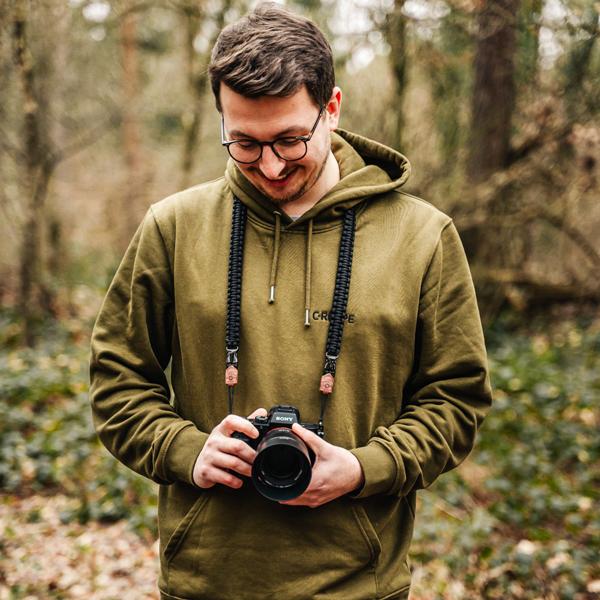 Actual product image C-Rope Traveler Silent Black 125cm (Shoulder strap)