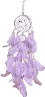 Image du produit Cover-Discount DIY Kit de bricolage attrape-rêves Dreamcatcher violet
