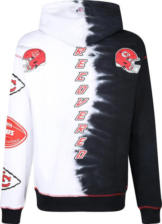 Immagine prodotto Recovered Felpa con cappuccio in pile Re:covered - INK DYE Kansas City Chiefs - XXL (XXL)