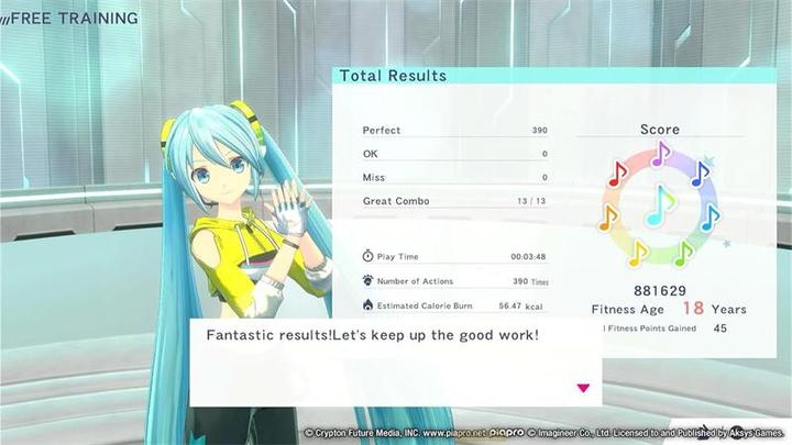Image du produit Aksys Game Fitness Boxing - Feat. Hatsune Muki SWITCH (Switch, Switch Lite, Switch OLED, EN)