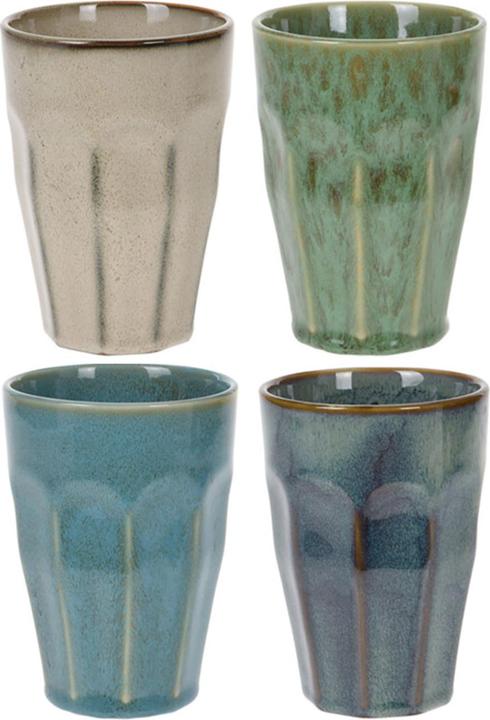 Immagine prodotto Furber Tazza da caffè 330 ml, 4 pezzi, multicolore, materiale (330 ml, 4 x)