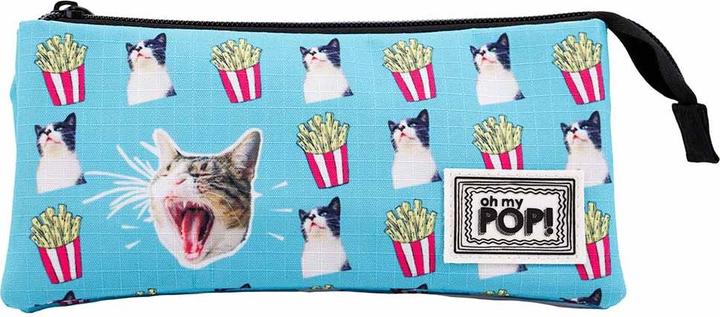 Image du produit Oh My Pop! Triple HS Pencil Case Angry Cat