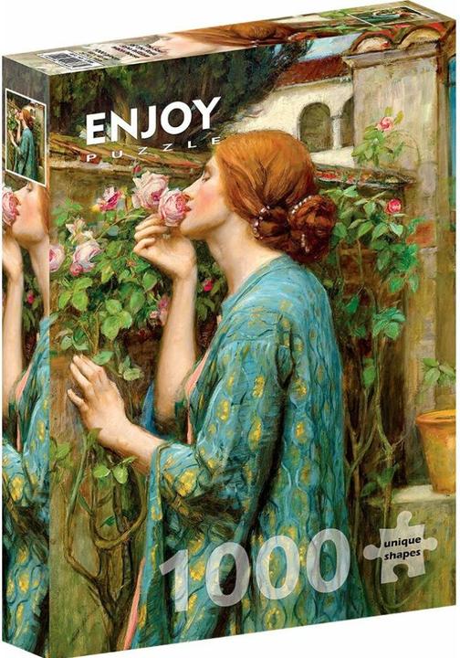 Enjoy Puzzle ENJOY-1386 - John William Waterhouse: Die Seele der Rose, Puzzle, 1000 Teile (1000 Teile)