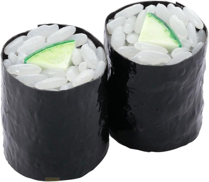 Actual product image Syuto Seiko Sushi Plastic Model Kit 1/1 Kappa Maki (Cucumber Sushi Roll) (re-run) 3 cm