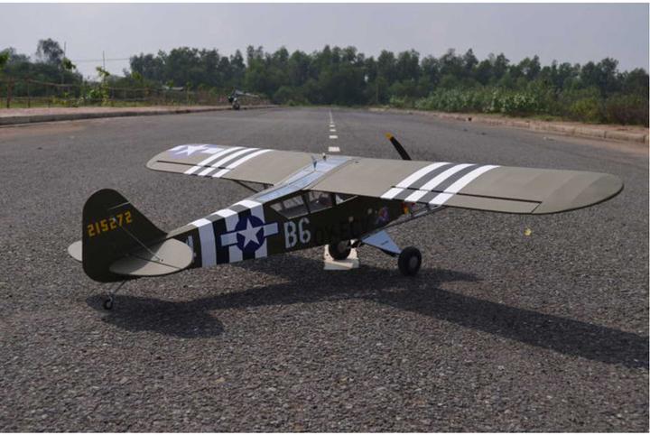 Image du produit Seagull Models l-4 grasshopper 90" arf 2,28m brûleur ou modèle électrique (Oiseau de guerre)
