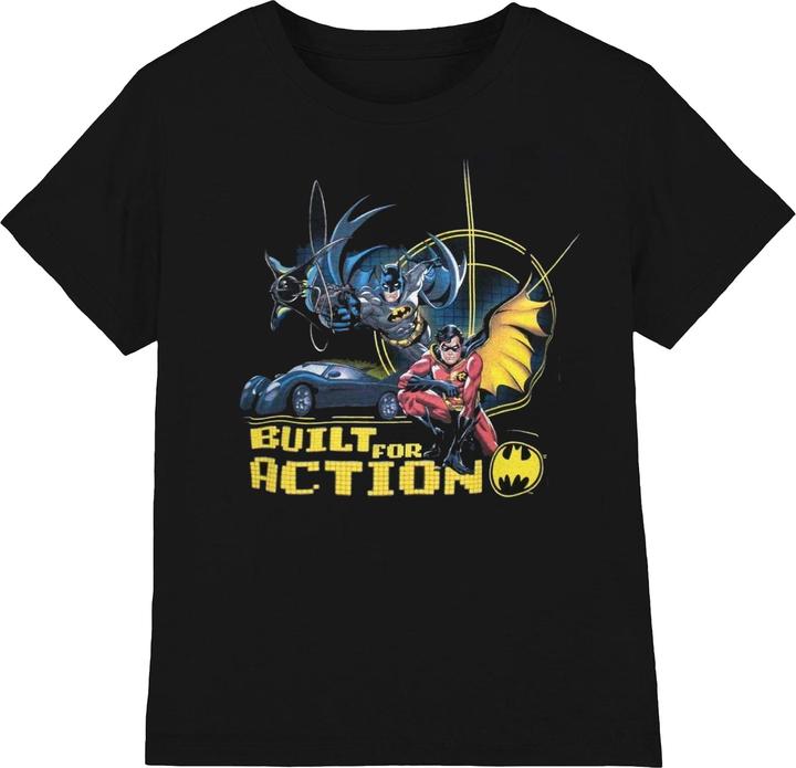 Immagine prodotto Batman Built For Action Maglietta Uomo (L)