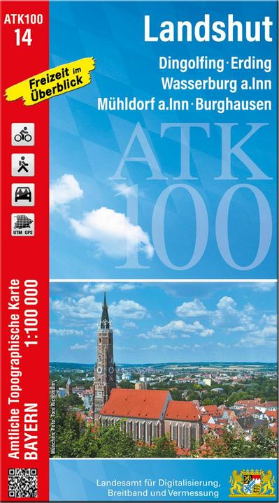 Produktbild ATK100-14 Landshut (Amtliche Topographi