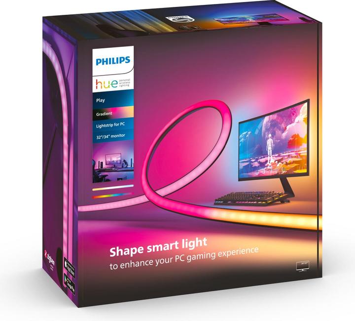 Produktbild Philips Hue Play Gradient (Mehrfarbig, 116.50 cm, Indoor)