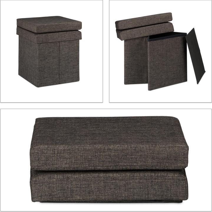 Produktbild Relaxdays Faltbarer Sitzhocker