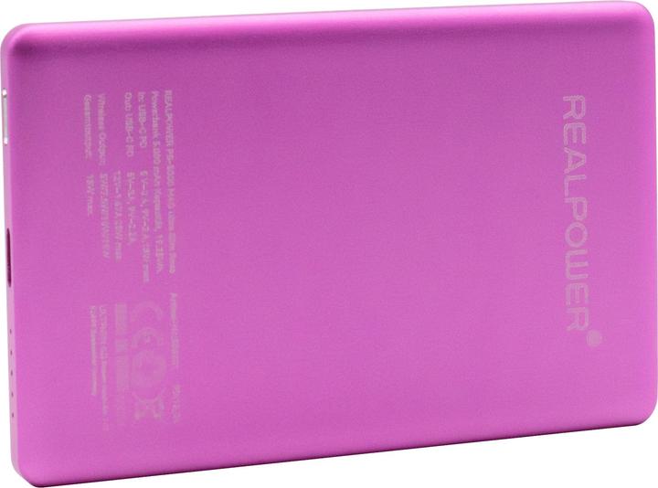 Produktbild RealPower PB-5000 MAG (5000 mAh, 20 W, 19.25 Wh)
