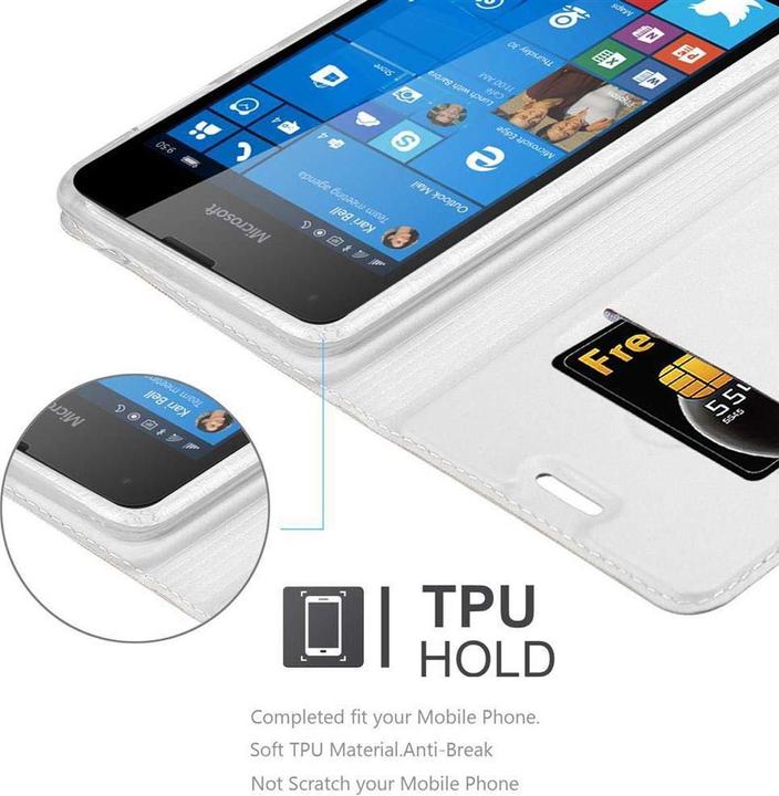 Image du produit Cadorabo Book Classy Style Cover (Microsoft Lumia 550)