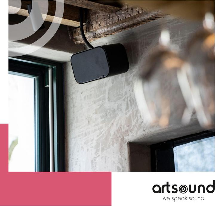 Actual product image Artsound UNI40 B Zwart luidspreker (Set)