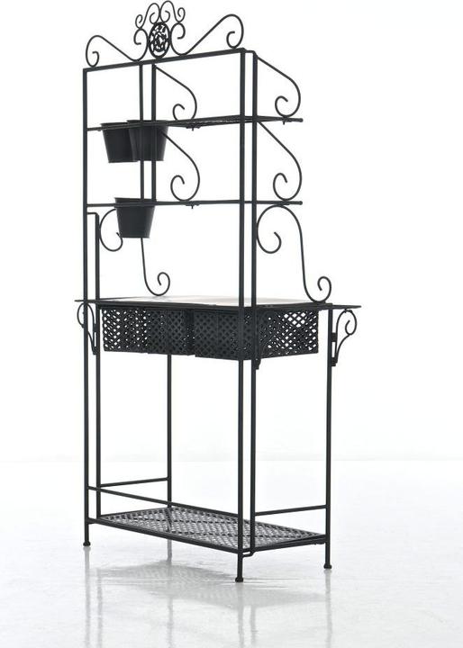 Produktbild Swisshandel24 XL Pflanzregal Shine, schwarz