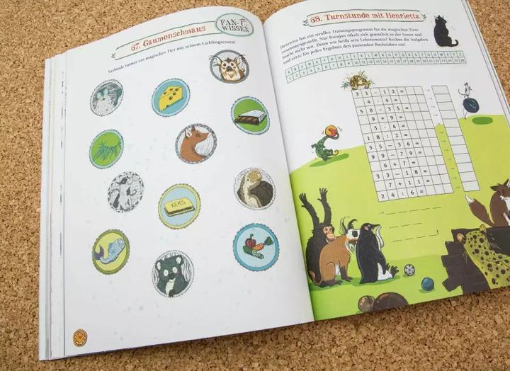 Produktbild Die Schule der magischen Tiere - Endlich Pause. Das grosse Rätselbuch (Deutsch, Margit Auer, Nikki Busch, 2017)