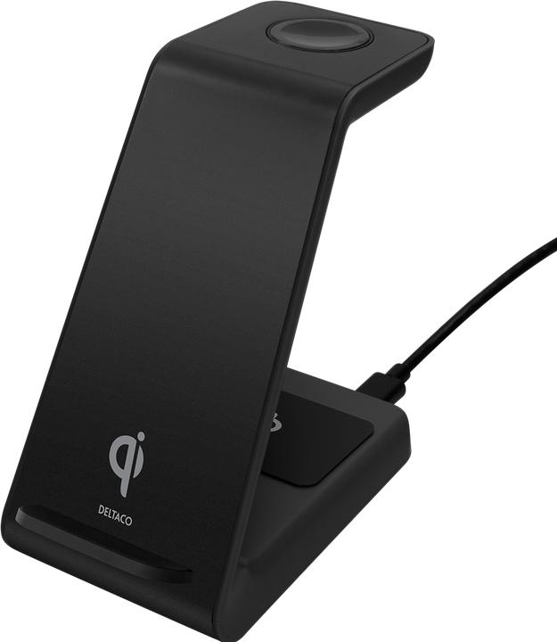 Actual product image Deltaco Wireless 3-in-1 charger (23 W)