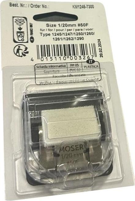 Actual product image Moser Cutting set 1/20 mm (1 x)