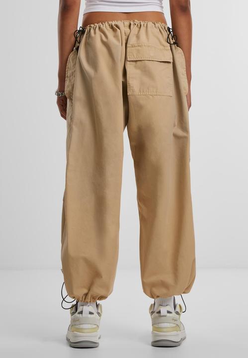 Actual product image Urban Classics Ladies Cotton Parachute Pants (XL)